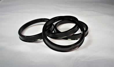 Customadeonly 4 Pieces Polycarbonate Hub Centric Rings 66.1mm Wheel Bore to 57.1mm Factory Hub